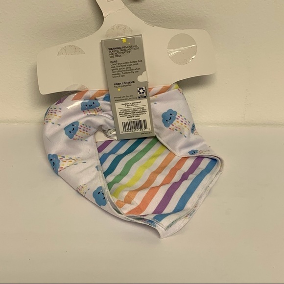 NEW |MOON AND STARS| INFANT/BABY BANDANA BIBS 0-24 MONTHS (Lot of 4 Bibs) - Picture 5 of 9